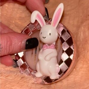 BBW Bobble Head Easter Bunny Scent Portable Car Clip